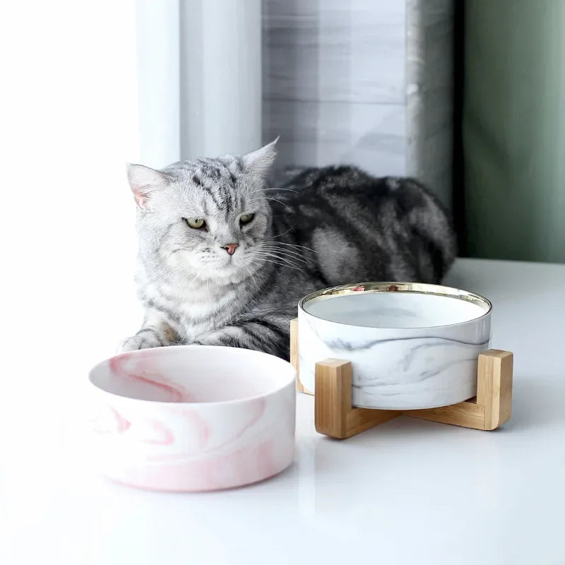 Mura Stone & Timber Dual Diner: Hand-Finished Marbled