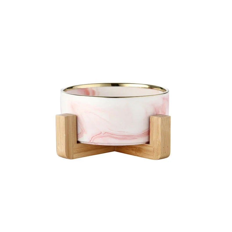 Mura Stone & Timber Dual Diner: Hand-Finished Marbled