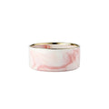 Mura Stone & Timber Dual Diner: Hand-Finished Marbled
