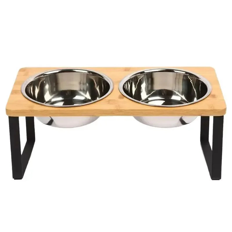 Mura Signature Tilted Suite: Brushed Steel & Sculpted Wood