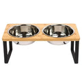 Mura Signature Tilted Suite: Brushed Steel & Sculpted Wood