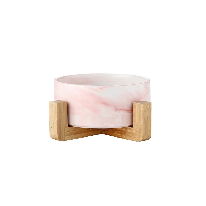 Mura Stone & Timber Dual Diner: Hand-Finished Marbled
